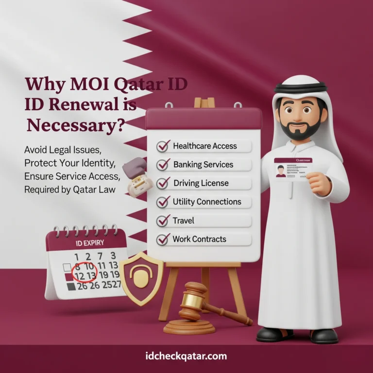 MOI Qatar ID Renewal 2025 - QID Renewal Process and Fee Guide 2 Why renewing your Qatar ID (QID) is important in 2025