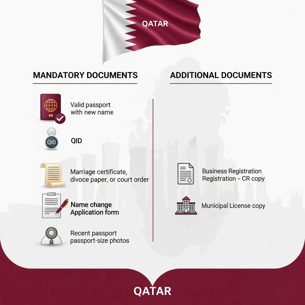 How to Change Name on Qatar ID in 2025 3 Documents Required to Change Name on Qatar ID