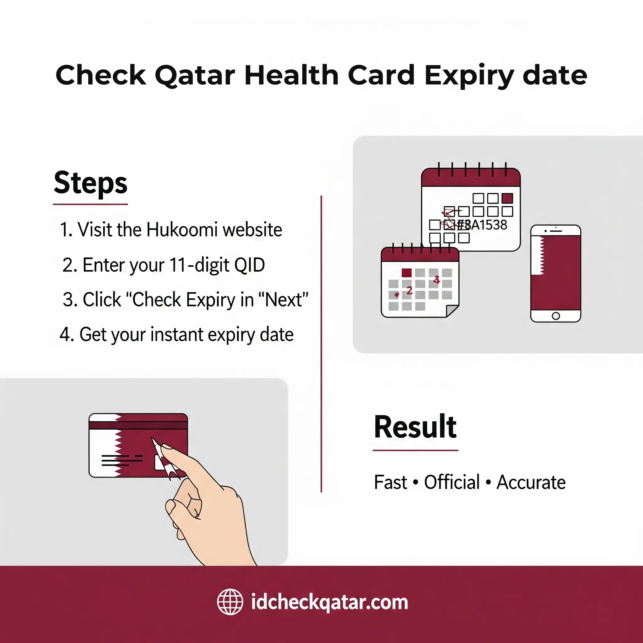 Qatar Health Card Expiry Date Check – Full 2025 Guide 3 How to Check Qatar Health Card Expiry Date Online