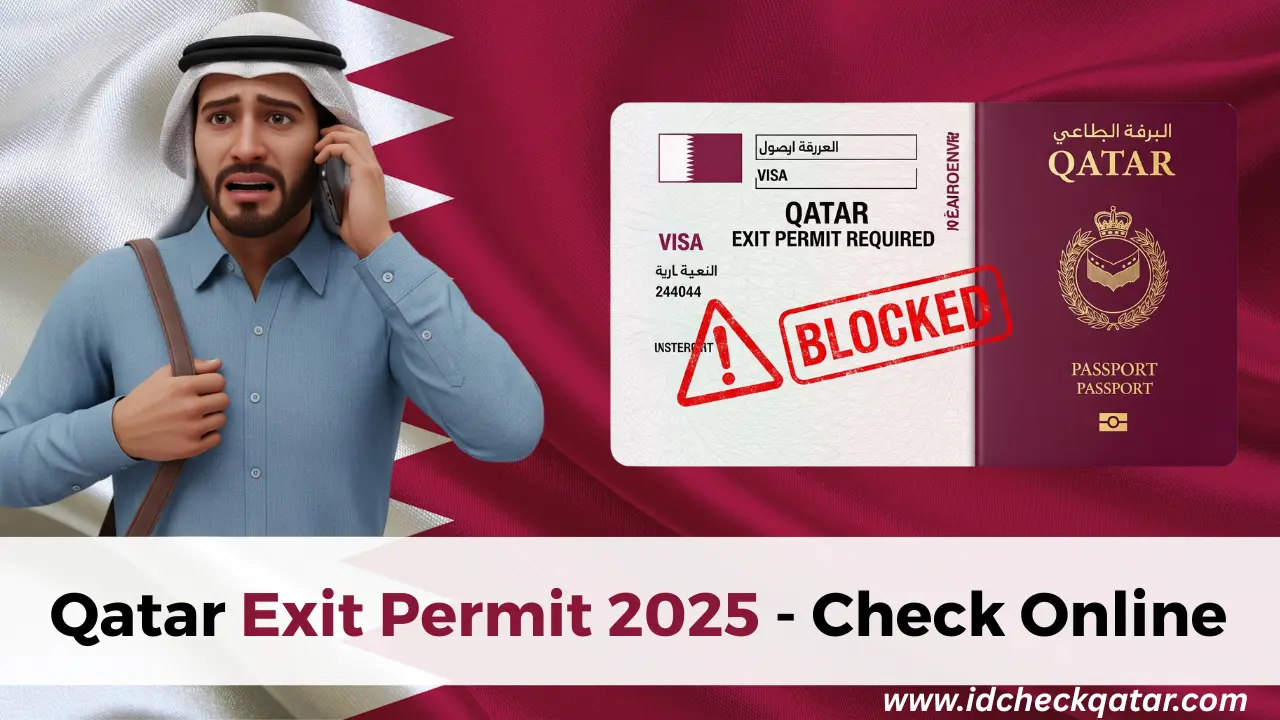 MOI Qatar Exit Permit 2025 – How to Check and Apply Online Easily Using MOI Portal or Metrash App