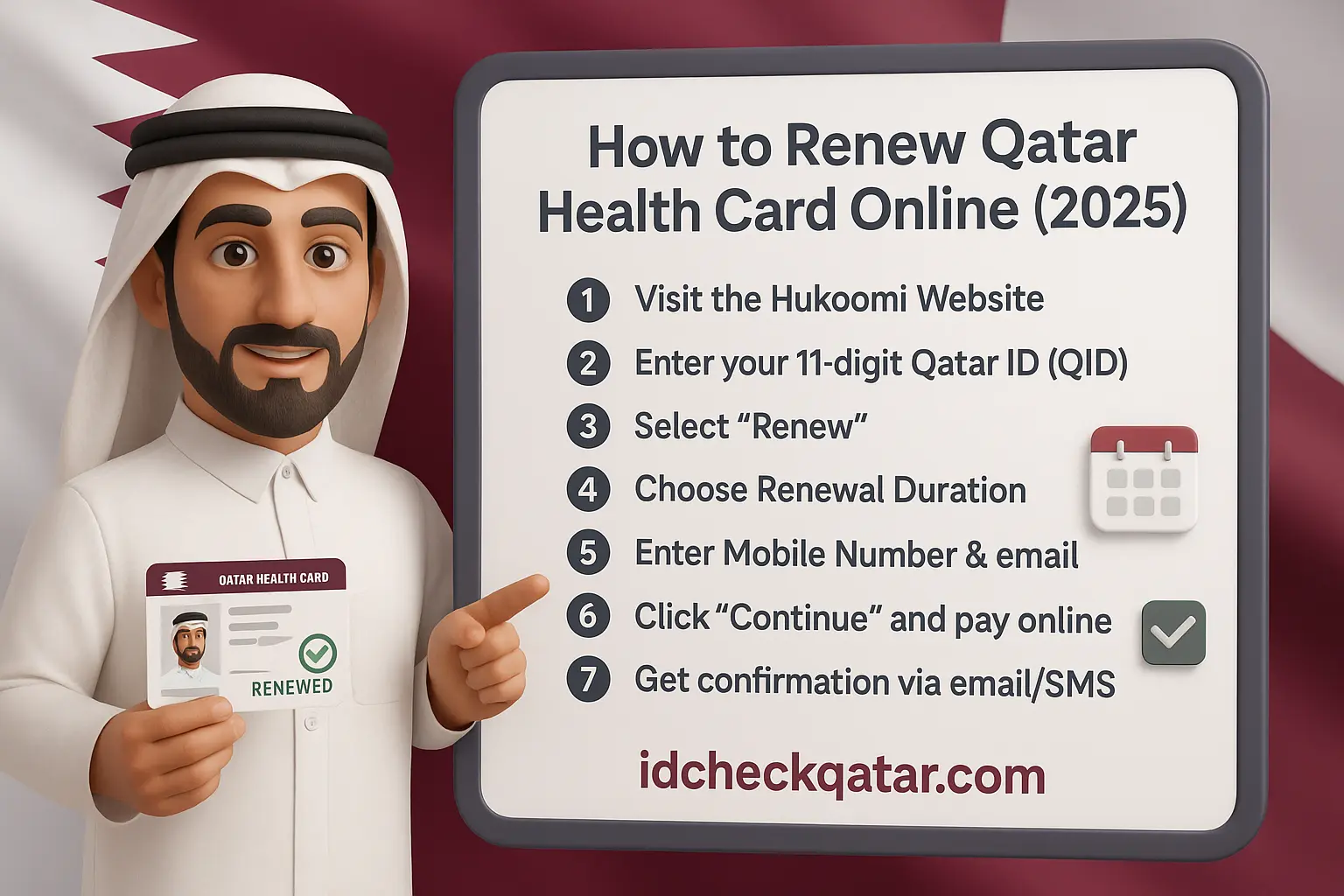 Qatar Health Card Renewal 2025 – Online & Offline Guide 4 Process to renew Qatar Health Card offline at HMC or PHCC center