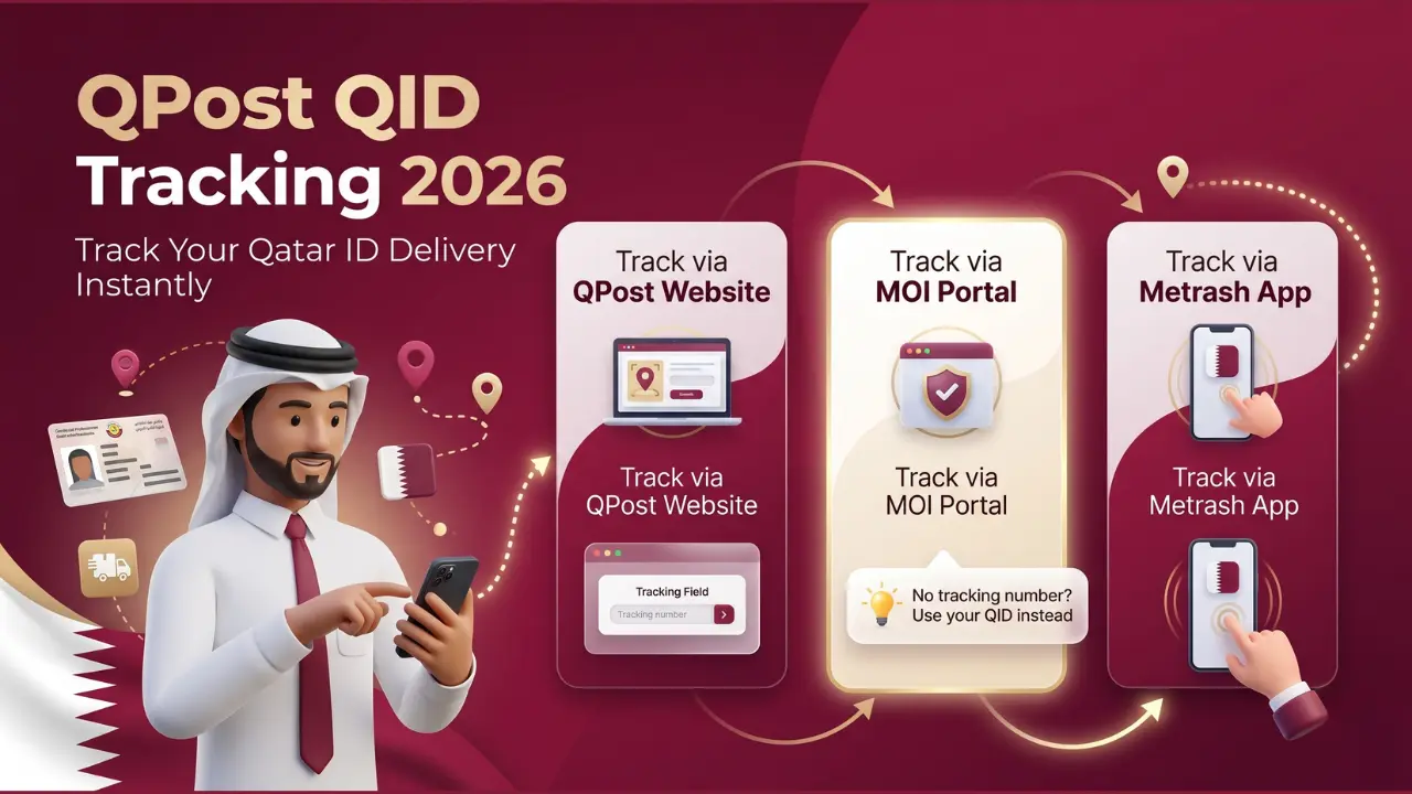 QPost QID Tracking 2026 – Track Your Qatar ID Delivery Now
