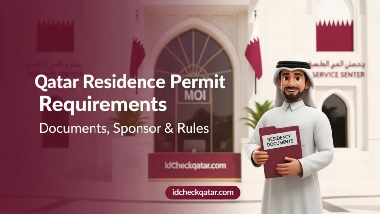 Residence Permit Qatar Requirements – Documents, Sponsor & Application Rules