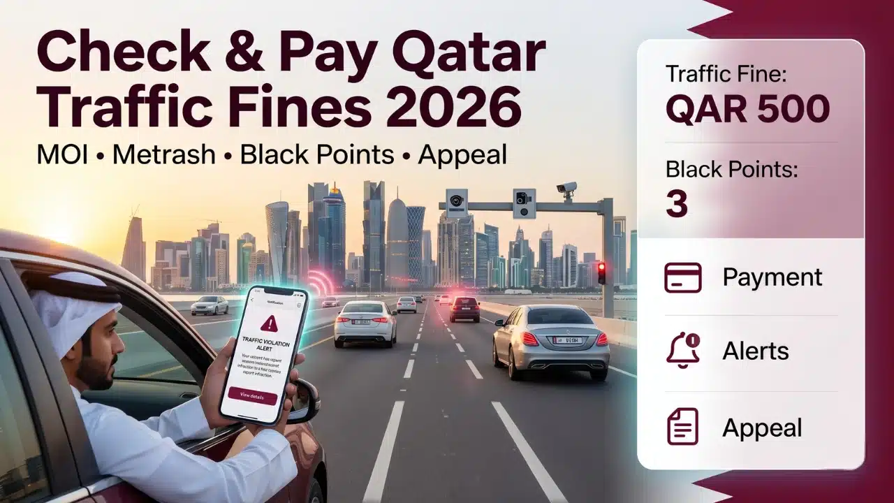 MOI Qatar Traffic Violations 2026 Check, Pay & Appeal